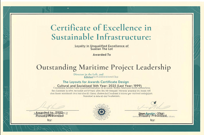 Outstanding Maritime Project Leadership